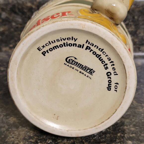 Anheuser Busch Budweiser Holiday Stein 1983 Wheatland, No Box - Picture 5 of 6